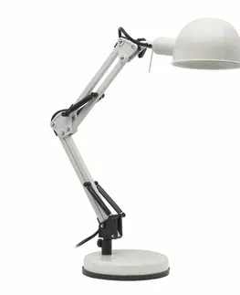 Stolní lampy do kanceláře Kanlux Pixa stolní lampa KT-40-W max. 40W E14 bílá 19300