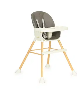 Jídelní židličky Dětská jídelní židlička 2v1 ECOTOYS NUDE