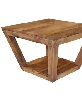 Konferenční stolky Konferenční stolek Hina 60x40x60 z mangového dřeva