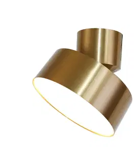 Bodová světla Lindby Lindby Nivoria LED bodovka, otočná, zlatá
