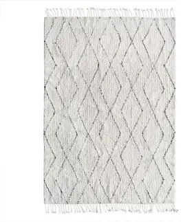 Koberce a koberečky Berberský bavlněný koberec se vzorem Berber  - 140*200 cm HKLIVING TTK3010