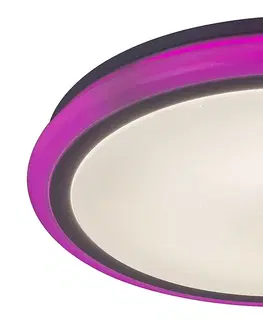Klasická stropní svítidla Rabalux stropní svítidlo Leonie LED 32W CCT RGB DIM 1510