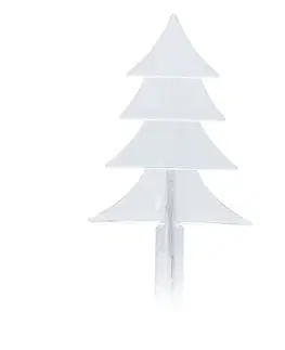 Vánoční dekorace Venkovní vánoční osvětlení Stromek, 5 ks, 15 LED teplá bílá, s časovačem