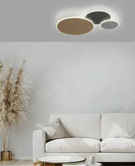 Inteligentní stropní svítidla Q-Smart-Home Paul Neuhaus Q-Piato LED stropní světlo tři zdroje
