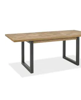 Jídelní stoly Rozkládací jídelní stůl INDUS IN01 Livin Hill 158 cm