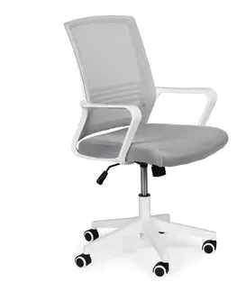 Kancelářské židle MODERNHOME Kancelářská otočná židle Gert šedá