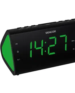 Budíky Sencor SRC 170 GN radiobudík, zelená