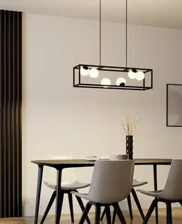 Závěsná světla Lindby Lindby Utopia LED závěsné světlo, šestižárovkové