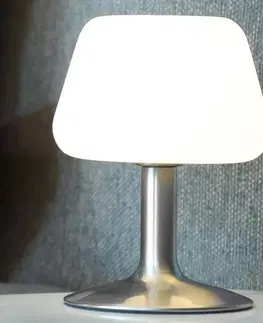 Stolní lampy Paul Neuhaus Malá LED stolní lampa Till dotykový stmívač, ocel