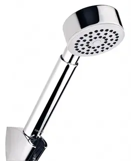 Sprchy a sprchové panely CERSANIT Sprchová souprava s bodovým držákem ATON, 1 funkční, průměr ruční sprchy 8cm, kovová hadice dlouhá 150cm, s bodovým držákem a montážní sadou S951-024