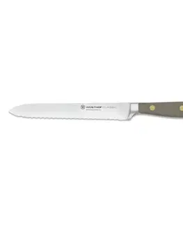 Kuchyňské nože Nůž na uzeniny Wüsthof CLASSIC Colour - Velvet Oyster 14 cm