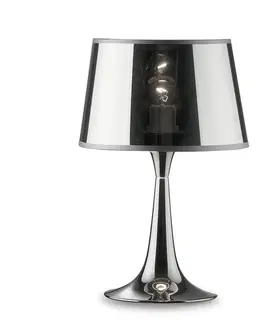 Stolní lampy Ideallux Stolní lampa London Cromo výška 36,5 cm