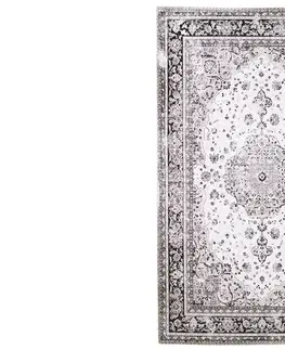 Koberce Norddan Designový koberec Maile 300x200 cm černo-bílý