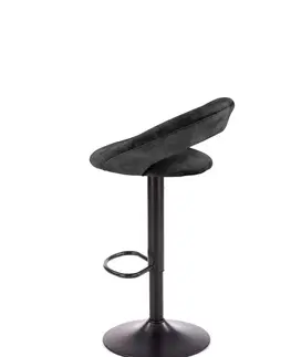Barové židle HALMAR Barová židle H102 černá