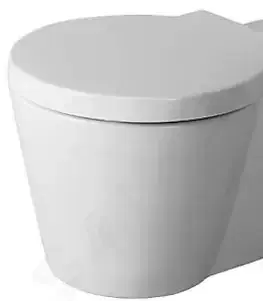 Záchody DURAVIT Starck 1 Závěsné WC, WonderGliss, bílá 02100900641