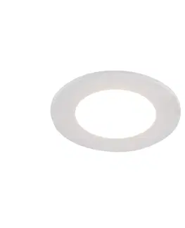Venkovni osvetleni Sada 6 zapuštěných bodů bílá včetně LED 3stupňové stmívatelné IP65 - Blanca