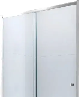 Sprchové kouty MEXEN Apia posuvné sprchové dveře 120, transparent, chrom 845-120-000-01-00