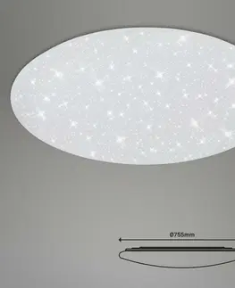 LED stropní svítidla BRILONER LED stropní svítidlo hvězdné nebe, CCT, noční světlo, dálkový ovladač, stmívatelné BRILO 3429-016