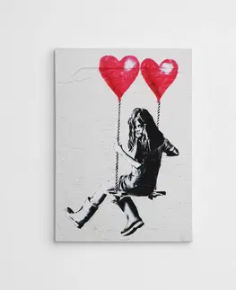 Obrazy Wallity Obraz na plátně Love swing WY01 50x70 cm