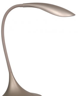 Lampičky Stolní lampa stmívatelná L2038 SANDY LED zlatá 5,5W 4000K