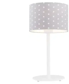 Lampy Argon Argon 4126 - Stolní lampa MAGIC 1xE27/15W/230V šedá/bílá 
