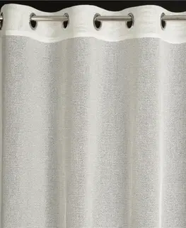 Záclony DekorStyle Síťovaný závěs DARLA 140x250 cm natural