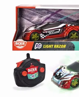 Hračky - RC modely DICKIE - RC auto Light Razor, 2kan, 22cm