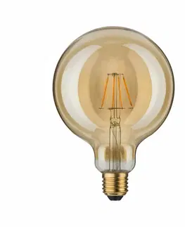 LED žárovky PAULMANN LED Vintage Globe 125 4W E27 zlatá 1700K 284.02