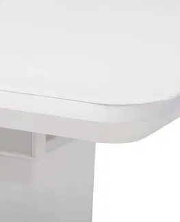 Jídelní stoly Rozkládací jídelní stůl HT-430 Autronic Bílá