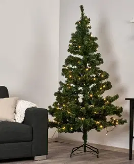 Umělý vánoční stromek STAR TRADING Světelný LED strom Ottawa venkovní 1,5m 110 LED