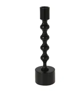 Svíčky DekorStyle Svícen Loftstyle 23 cm černý