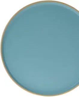 Talíře Kameninový jídelní talíř Magnus, 26,5 cm, modrá