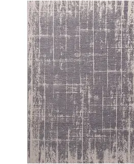 Koberce Koberec Velvet wool/dark grey 200x290cm