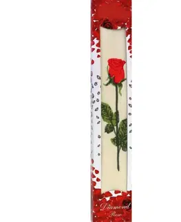 Utěrky FORBYT, Ručník v ozdobné kazetě, Růže, červená