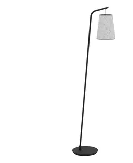 Lampy Eglo Eglo 43987 - Stojací lampa ALSAGER 1xE27/40W/230V šedá 