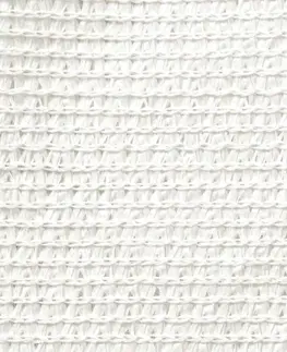 Stínící textilie Plachta proti slunci z HDPE obdélníková 2 x 4 m Bílá