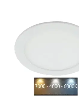 LED osvětlení  LED Koupelnové podhledové svítidlo LED/18W/230V 3000/4000/6000K IP44 