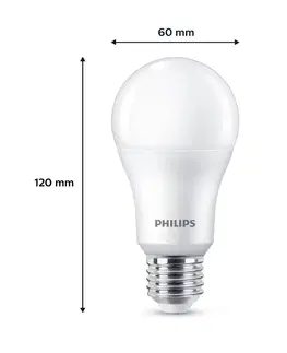 LED žárovky Philips Philips LED žárovka E27 13W 1521lm 4000K matná 3ks