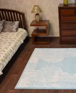 Koberce a koberečky Dywany Lusczow Kusový koberec AKRYLOVÝ MIRADA 5410 Mavi, velikost 120x180
