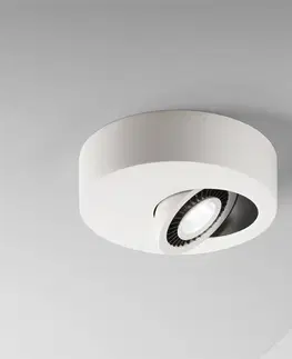 Stropní svítidla Egger Licht Egger Geo LED stropní světlo s LED spotem, bílá