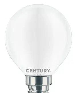 LED žárovky CENTURY FILAMENT LED INCANTO SATEN SFERA 6W E14 4000K DIM