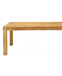 Jídelní stoly Jídelní stůl Manu 200x90 z mangového dřeva