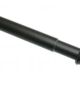Závěsy Rozpěrná tyč 26/23 mm černá mat, 125 - 220 cm