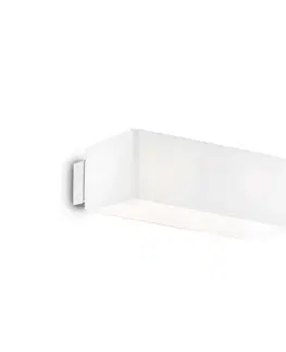 Moderní nástěnná svítidla Ideal Lux BOX AP2 NERO SVÍTIDLO NÁSTĚNNÉ 009513