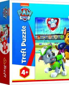 Hračky puzzle TREFL - Puzzle 60 - Ve světě štěňat / Viacom PAW Patrol