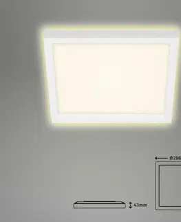 LED stropní svítidla BRILONER LED stropní svítidlo, 29,3 cm, 18 W, bílé BRI 7362-016