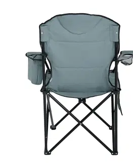 Zahradní židle a křesla Ak furniture Kempingová židle FOTYN šedo-modrá