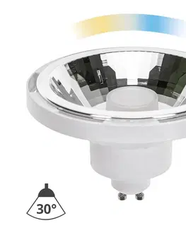 Žárovky  LED Stmívatelná žárovka AR111 GU10/10W/230V 3000-6500K Wi-Fi Tuya 30° bílá 