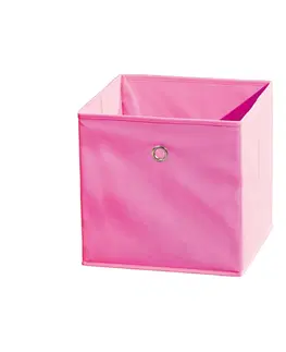 Ložnice|Bytové doplňky WINNY textilní box, růžový