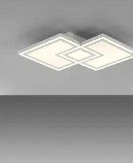 LED stropní svítidla LEUCHTEN DIREKT is JUST LIGHT LED stropní svítidlo bílé ovládání vypínačem teplé bílé světlo paměťová funkce 3000K LD 14880-16